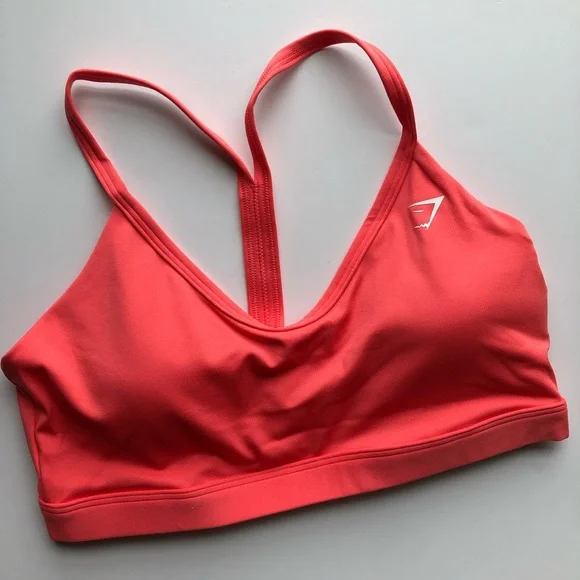 Gymshark L/XL Training Quad Shorts  & V Neck Training Sports Bra Set - Picture 4 of 5